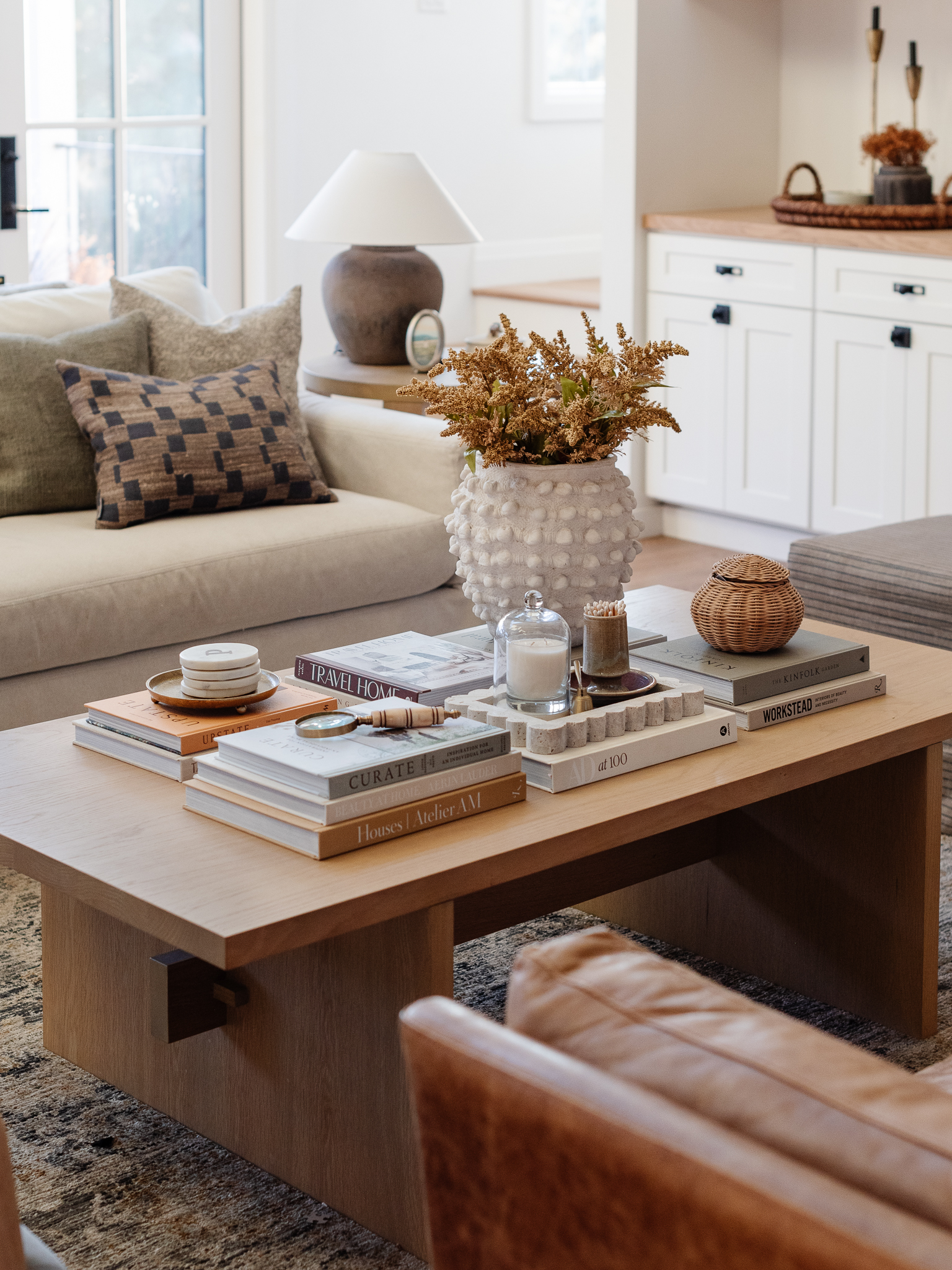 coffee table styling